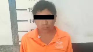 Tanto la puerta como el supuesto ladrón, fueron trasladados al Cuartel Morelos