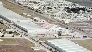 El puente desapareció a inicios de la década de los 90
