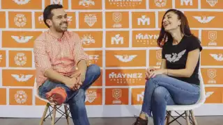 Jorge Álvarez Máynez presentó a la senadora Laura Ballesteros como su coordinadora de campaña