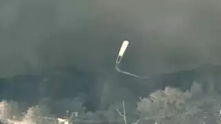 OVNI en Tepoztlán: Captan en video un objeto luminoso volando a toda velocidad