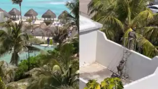 En redes sociales circulan videos de la movilización de autoridades en la Zona Hotelera de Cancún