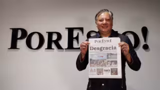 El diputado de Puebla, Fernando Morales Martínez, visitó las instalaciones de Por Esto! en Mérida