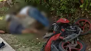 Los cuerpos salieron volando y se estrellaron en una piedra