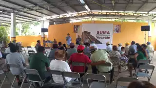 Al final de la reunión, los presentes dijeron estar de acuerdo en apoyar a la licenciada Claudia Sheinbaum