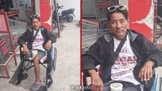 Un gesto de apoyo devuelve movilidad y esperanza a Diego López en Sabancuy