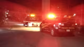 Las motos estaban ocultas dentro del monte, propiedad de los cazadores