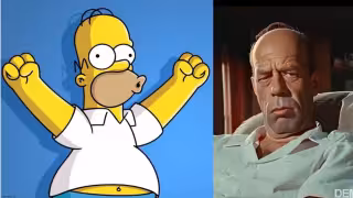 Así se vería el live action de Los Simpsons, según la Inteligencia Artificial