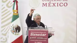 En Durango el presidente Andrés Manuel Löpez Obrador señaló que como fiel creyente del maderismo se retirará de la política al concluir su mandato