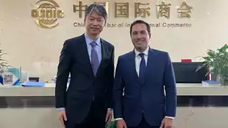 Mauricio Vila se reunió con representantes de las cámaras de comercio en China