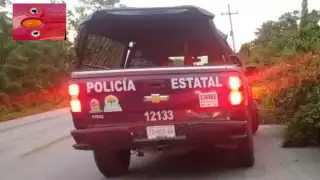 Disparando cinco veces a la camioneta
