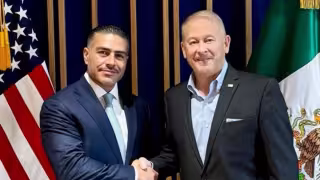 Embajador Ronald Johnson reconoce a México por abatimiento de “El R5”