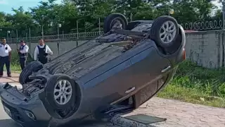 El accidente no dejó daños a terceras personas