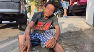 Golpean y detienen a presunto asaltante en la Morelos