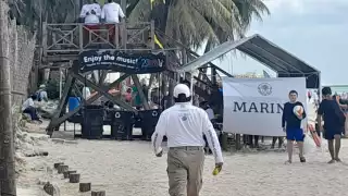 Cabe mencionar las playas se encuentran tranquilas sin oleaje por lo que el bañista sabría agotado del esfuerzo que hizo para llegar hasta la zona de boyas