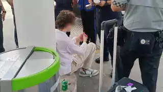 Turista se desmaya en el aeropuerto de Mérida; tenía resaca