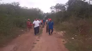 Los quejosos se enteraron de que los terrenos no eran para el Tren Maya