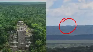 Desde Calakmul logran captar la pirámide La Danta, en Guatemala: un vistazo milenario entre la selva maya