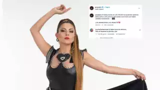 La integrante de OV7 no se guardó nada. foto: Especial