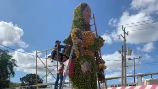 Todo listo para el inicio de la Feria de la Naranja 2025 en Oxkutzcab