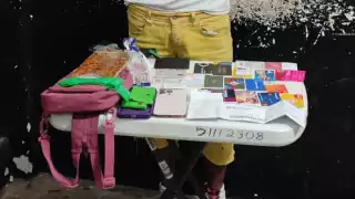 Mujer recupera su bolso robado en el Centro de Tizimín