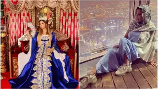 Aleida Núñez dio a conocer que mantiene una relación amorosa con el millonario Bubba Saulsbury, con quien viajó a Dubái para festejar el fin de año