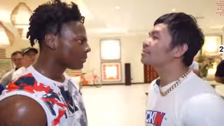 Manny Pacquiao noquea a famoso streamer de un solo golpe | VIDEO