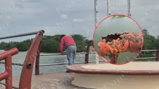 Alertan riesgo de caída en mirador de Champotón por barandales corroídos
