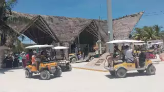 La Policía local trabaja en coordinación con la Marina y la Guardia Nacional.