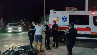 Fue trasladado al Hospital San Carlos
