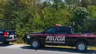 Se encontró cerca de la salida de Playa del Carmen