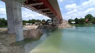 Vecinos de Candelaria se muestran asombrados del viaducto, ya que el municipio no había tenido una obra de esa magnitud
