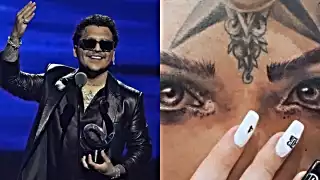 Nodal aparece sin el tatuaje de Belinda en su pecho. Foto: Especial