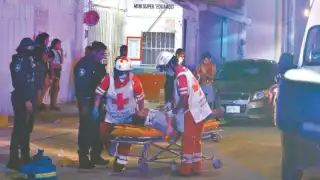 Testigos señalan que uno de las lesionados, es una persona agresiva