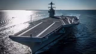 Estados Unidos desplaza al portaaviones USS Gerald R. Ford del Caribe a Medio Oriente en contra de Irán