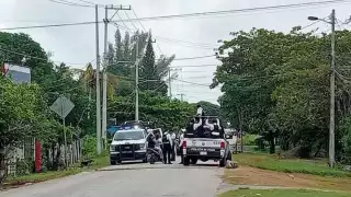 La narcomanta medía, aproximadamente, 5 metros