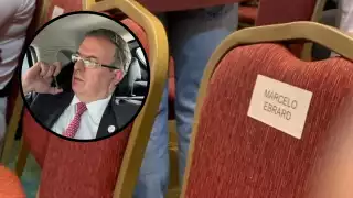 El gran ausente fue Marcelo Ebrard, una de las llamadas "corcholatas" del presidente Andrés Manuel López Obrador