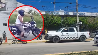 Exhiben a presunto “motoacosador” en Campeche; lo acusan de tocar a mujeres