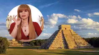 Mhoni Vidente visitó la zona arqueológica de Chichén Itzá