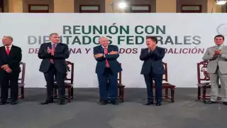 AMLO  calificó a estos legisladores como “representantes del pueblo de México”