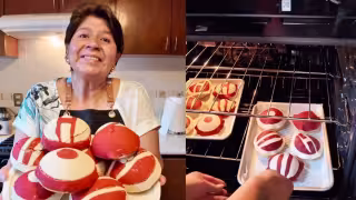 Abuelita mexicana enamora a las ARMY con ricas conchas con forma de “ARIRANG”