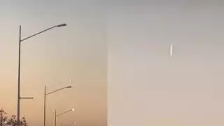 Así lucía el cielo de Mérida