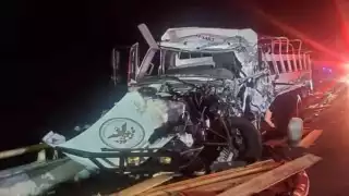 Un elemento de la Guardia Nacional perdió la vida en un accidente en la carretera Oaxaca - México
