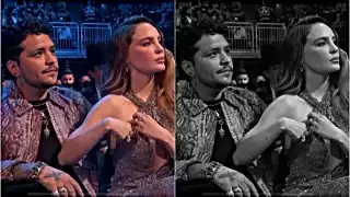 Belinda y Nodal fueron la pareja del momento en los Premios Billboard 2021. Foto: Twitter @flawlessnodeli