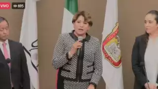 Delfina Gómez, gobernadora del Estado de México, informó sobre lo sucedido