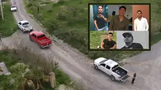 Roberto, Diego, Uriel, Jaime y Dante, llevan siete días desaparecidos