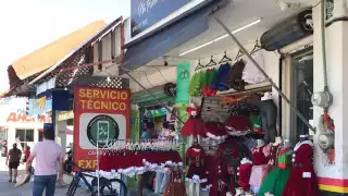 Comercios en el centro de Chetumal enfrentan bajas ventas pese a época decembrina