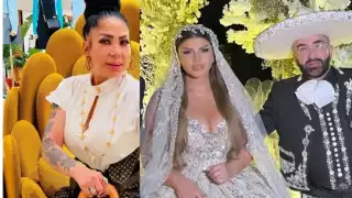 Mariana y su amiga Muñeca de Diamantes. Foto: Especial