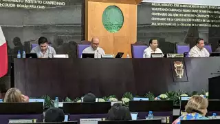 Durante la sesión participaron 34 de 35 diputados