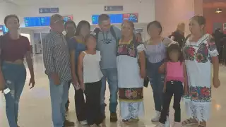 ‘‘No hay nada como estar con la familia’’: Yucateco regresa a su natal Oxkutzcab luego de trabajar casi cuatro años en California