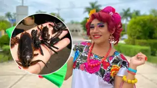 Ruperta Pérez Sosa disfrutó comer diversos insectos exóticos